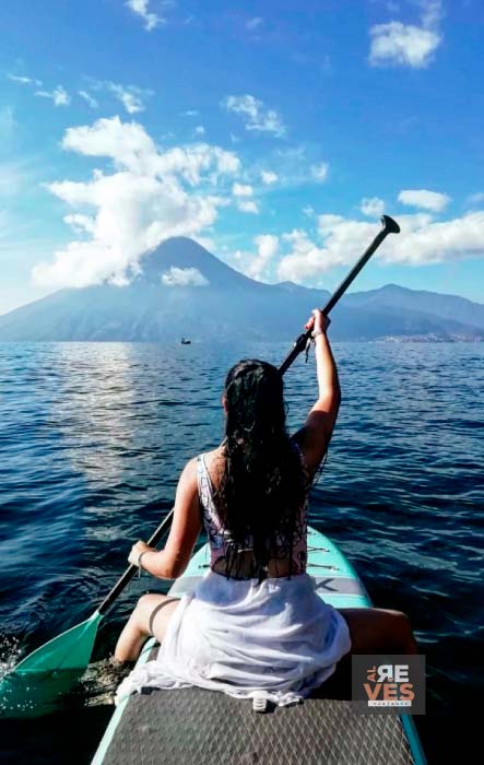 Paddle board en el Lago Atitlán