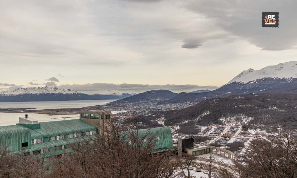 Vista de Ushuaia desde el Hotel Arakur
